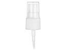 20-410 White Ribbed Fine Mist Sprayer (4.75" Dip Tube)