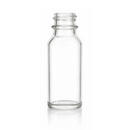 1/2 oz Clear Glass Boston Round Bottle 18-400