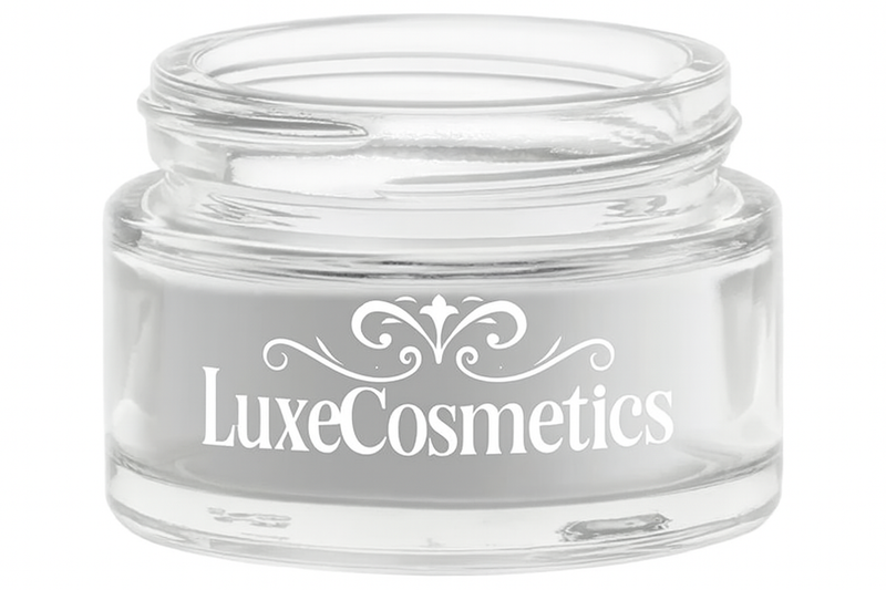 1 oz Clear 48-400 Glass Jar