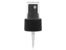24-410 Black Fine Ribbed Fine Mist Sprayer - 4.375" Dip Tube