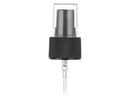 24-410 Black Fine Ribbed Fine Mist Sprayer 5.375" Dip Tube