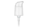 20-410 White Matte Cosmetic Treatment Pump Lock Up Head (5.25" Diptube, 230mcl Output)