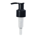 24-410 Black Smooth Lotion Pump lock up Head 6.5625" Dip Tube (Output 1.2cc)