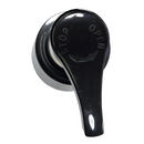 24-410 Black Smooth Lotion Pump lock up Head 6.5625" Dip Tube (Output 1.2cc)