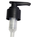 24-410 Black Smooth Lotion Pump lock down Head 6.25" Dip Tube (Output 2cc)