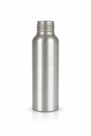 2.7 oz (80mL) Silver 24-410 Brushed Aluminum Cosmo Round Bottle