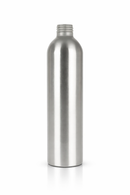 8 oz (250 mL) 24-410 Brushed Aluminum Cosmo Round Bottle