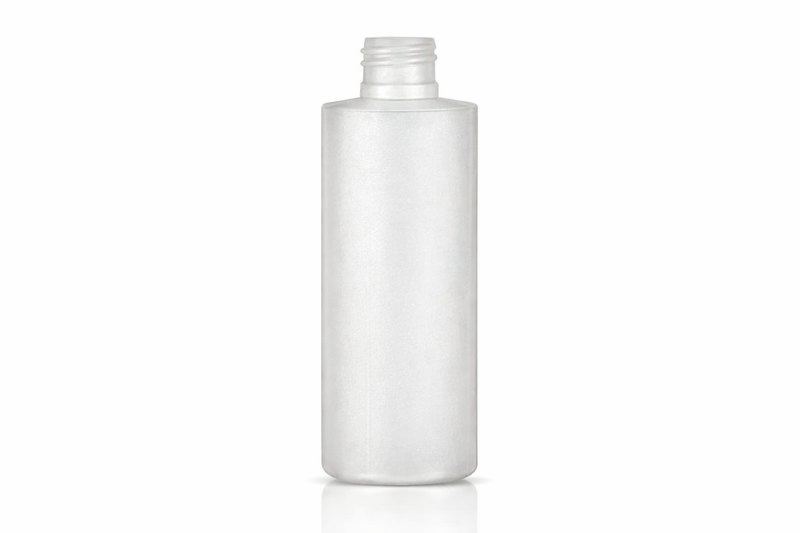 4 oz Natural-Colored LDPE Cylinder Round Bottle 24-410