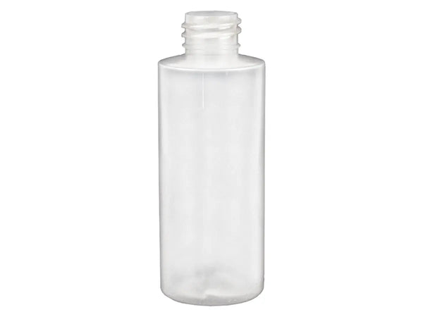 2 oz Natural-Colored 20-410 LDPE Cylinder Round Plastic Bottle