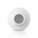 4 oz White 24-410 HDPE Cylinder Round Bottle