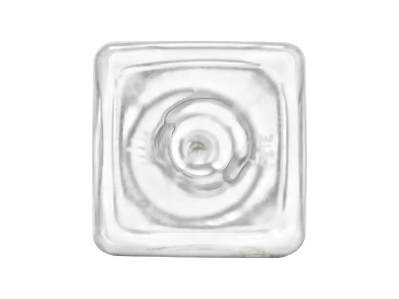 8 oz Clear 24-410 PET Square Bottle