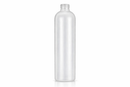 12 oz Natural-Colored 24-410 HDPE Cosmo Round Plastic Bottle