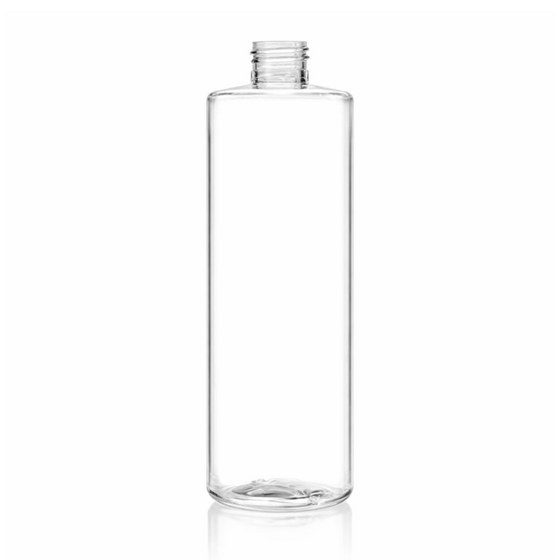 16 oz Clear PET 24-410  Cylinder Round Plastic Bottle