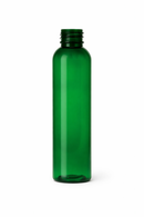 2 oz Green 20-410 PET Cosmo Round Plastic Bottle