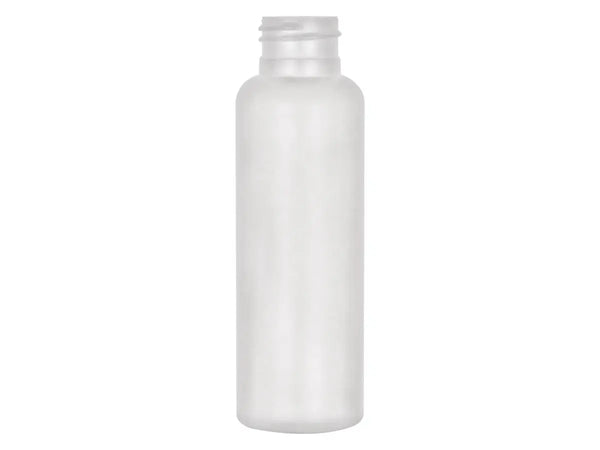 3 oz Natural-Colored 24-410 Bullet Round HDPE Plastic Bottle