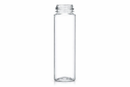 210 mL 43mm Clear PET Cylinder Round Foamer-Style Plastic Bottle