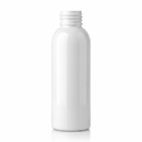 4oz White 24-410 PET Cosmo Round Plastic Bottle