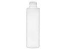 4 oz White PET Cylinder Round Plastic Bottle 24-410