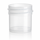 1/4 oz Natural-Colored 33-400 Polypropylene (PP) Single Wall Plastic Jar