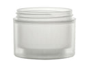 8 oz Natural 89-400 Square Base Double Wall Jar