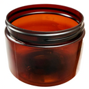12 oz Amber PET Plastic Single Wall Jar 89-400