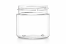 2 oz Clear 48-400 PET Plastic Jar