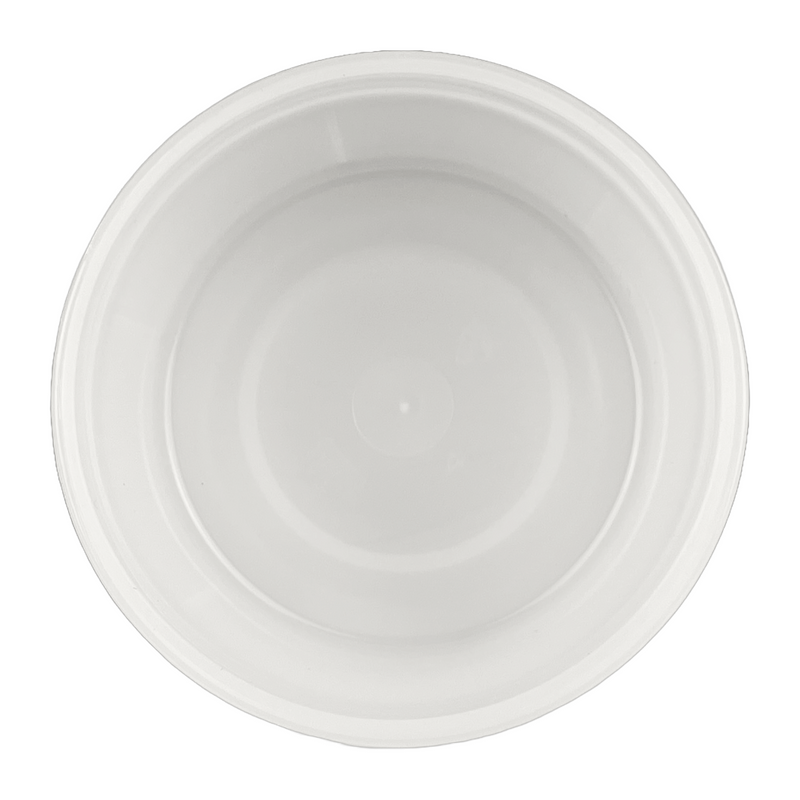 8 oz Natural-Colored 89-400 Round Base Double-Wall Jar