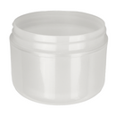 8 oz Natural-Colored 89-400 Round Base Double-Wall Jar