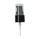 20-410 Black Smooth Cosmetic Treatment Pumps (130MCL Output, 4" Diptube)