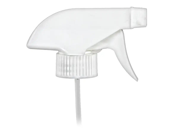 28-400 White Trigger Sprayer 9.25" Dip Tube