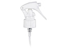 24-410 White Smooth Fine Mist Mini Trigger Sprayer (7.75" Dip tube, .21mL)