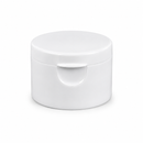 28-410 White Smooth Snap Top Cap (.250" Orifice)