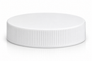 89-400 White Fine Ribbed Matte Top Cap (Pressure Sensitive Liner)