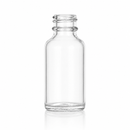 1 oz Clear 20-400 Boston Round Glass Bottle