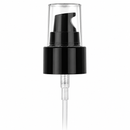 24-410 Black Smooth Cosmetic Treatment Pump (6.875" dip tube) 130mcl