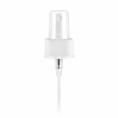 24-410 White Fine Ribbed Fine Mist Sprayer 6.75" Dip Tube (Output 0.16cc)