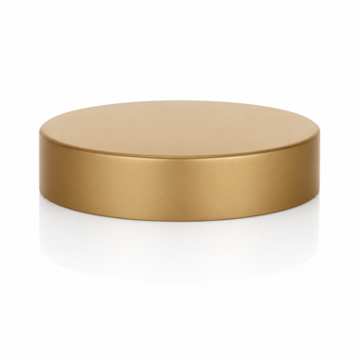 70-400 Brushed Gold Smooth Cap (Foam Liner)