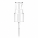 20-410  White Smooth Cosmetic Treatment Pump  (130MCL Output, 4" Diptube)