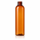 4 oz Amber 20-410 Cosmo Round PET Bottle