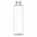 5 oz Clear 24-410 Cylinder Round PET Plastic Bottle