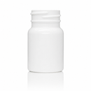 40cc White HDPE Plastic Pill Packer Bottle with 33-400 Neck Finish