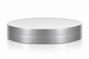 70-400 Silver Smooth Plastic Cap (Linerless)