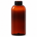 12oz Amber 40mm PET Foamer Style Boston Round Plastic Bottle