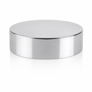 58-400 Silver Smooth Metal Shelled Cap (Foam Liner)