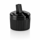 20-410 Black Ribbed Directional Spout Cap (.110" Orifice)