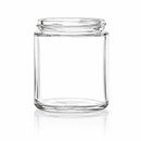 4 oz Clear 58-400 Straight-Sided Glass Jar