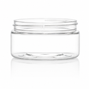8 oz Clear 89-400 PET Plastic Jar