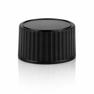 20-400 Black Phenolic Ribbed Cap (Cone Liner)