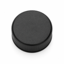 20-410 Black Ribbed Stipple Top Cap (F-217 Foam Liner)