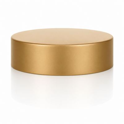 70-400 Brushed Gold Smooth Extra Tall Cap (Foam Liner)